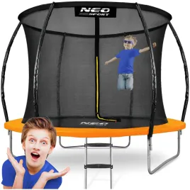 trampolina-ogrodowa-dla-dzieci-drabinka-10ft-312cm-z-siatka-wewnetrzna