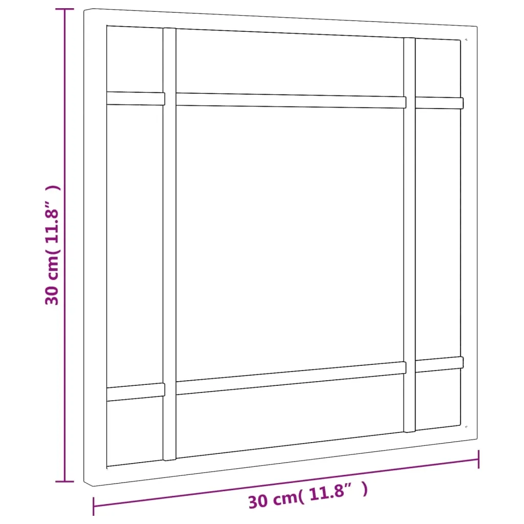 lustro-scienne-minimalistyczne-30x30-cm-czarne-stan-nowy