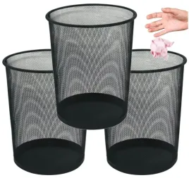 kosz-na-smieci-q-connect-metalowy-biurowy-siatka-duzy-19l-czarny-3-sztuki