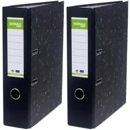 segregator-a4-80mm-donau-eco-mechanizm-dzwigniowy-grzbiet-czarny-2-szt