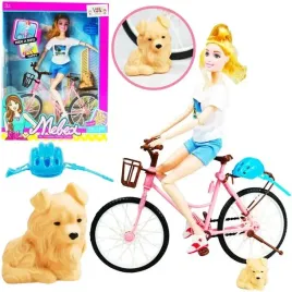 nowosc-zestaw-lalka-rower-pies-i-akcesoria