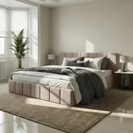 lozko-tapicerowane-do-sypialni-160x200-lozko-premium-z-pojemnikiem-bezowe