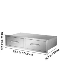 drzwi-kominkowe-vevor-75x25x50-cm-dwuwarstwowe-ze-stali-nierdzewnej-solidne