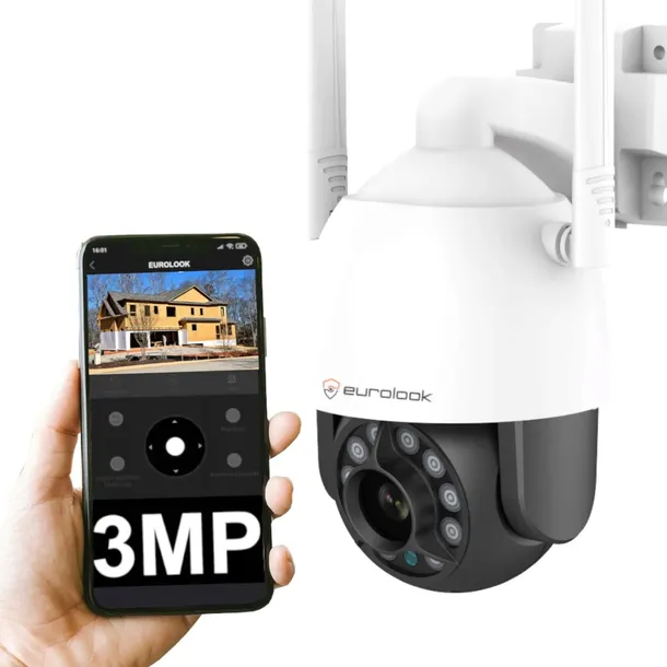 Kamera Zewnętrzna WiFi IP Eurolook EB-3004EZW