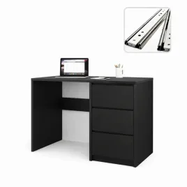 biurko-z-3-szufladami-czarne-96x75x50cm-komputerowe-prawe