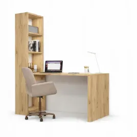 biurko-z-regalem-kolor-craft-zloty-komputerowe-mlodziezowe-prawe-lewe