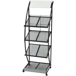 stojak-na-gazety-i-magazyny-z-4-polkami-czarno-bialy-47x40x134-cm