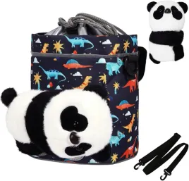 torba-na-kierownice-do-roweru-czarna-motwy-dinozaura-panda