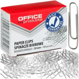 spinacze-biurowe-okragle-office-products-28mm-srebrne-100-sztuk