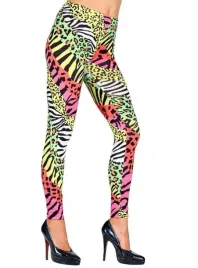 spodnie-legginsy-getry-disco-lata-80-neon-zeberka-l-xl-widmann
