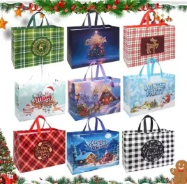 torebki-torby-prezentowe-swiateczne-materialowe-duze-43x32-cm-zestaw-9szt