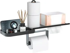 uchwyt-scienny-wielofunkcyjny-na-papier-toaletowy-z-polka-czarny