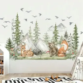 naklejki-na-sciane-dla-dzieci-zwierzeta-lesne