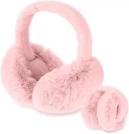 nauszniki-zimowe-ocieplacze-opaska-na-uszy-futerko-futrzana-rozowe