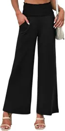 spodnie-materialowe-damskie-kuloty-wysoki-stan-l-czarne