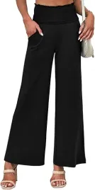 spodnie-materialowe-damskie-kuloty-wysoki-stan-m-czarne