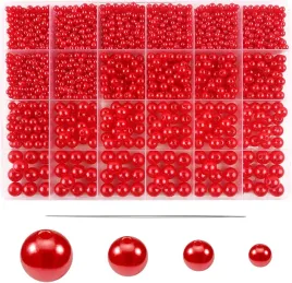 koraliki-czerwone-4-rozmiary-bransoletki-bizuteria-makrama-1500szt