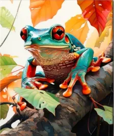 zestaw-do-malowania-po-numerach-czerwonooka-zaba-40-x-50-cm-tishiron