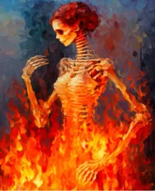 zestaw-do-malowania-po-numerach-szkielet-kobiety-w-ogniu-40-x-50-cm-tishir