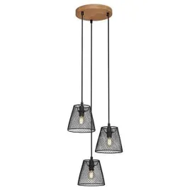 lampa-sufitowa-wiszaca-3xe14-czarna-drewno-nad-stol-wyspe-salon-jadalnia