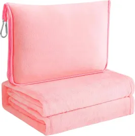 koc-podrozny-2-w-1-koc-poduszka-w-pokrowcu-zapiecie-rozowy