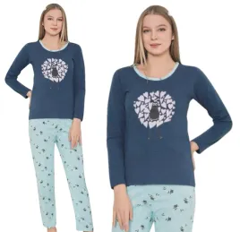 pizama-damska-bawelniana-dlugi-rekaw-bawelniana