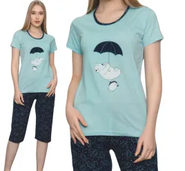 pizama-damska-3-4-bawelna-100percent-2xl