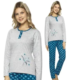 pizama-damska-100percent-bawelna-roz-2xl