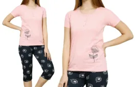 pizama-damska-bawelniana-3-4-spodnie-krotkim-rekawem-la-penna-rozmiar-xl