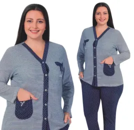 pizama-na-dlugi-rekaw-bawelniana-dove-2xl-plus-size-wielokolorowy