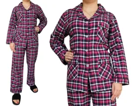 pizama-damska-flanelowa-rozpinana-bawelna-flanela-xl