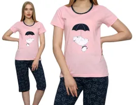 pizama-damska-3-4-bawelna-100percent-2xl