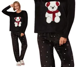 welurowa-pizama-damska-dlugi-rekaw-mis