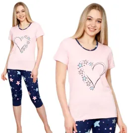 pizama-damska-bawelniana-3-4-spodnie-krotkim-rekawem-la-penna-rozmiar-xl