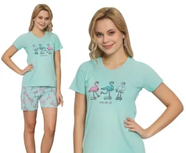 pizama-damska-krotkie-spodnie-la-penna-roz-2xl