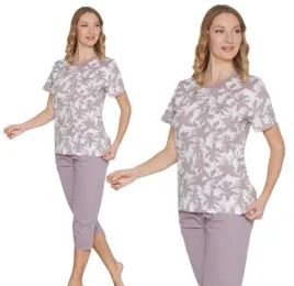 pizama-damska-bawelniana-3-4-spodnie-krotkim-rekawem-morella-rozmiar-2xl