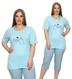 duze-rozmiary-pizama-damska-3-4-spodnie-roz-xl