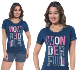 pizama-damska-krotki-rekaw-dove-uniwersalny