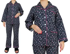 pizama-damska-flanelowa-rozpinana-bawelna-flanela-2xl