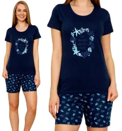 pizama-damska-krotkie-spodnie-la-penna-roz-l