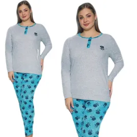 duze-rozmiary-pizama-damska-dlugie-spodnie-roz-xl