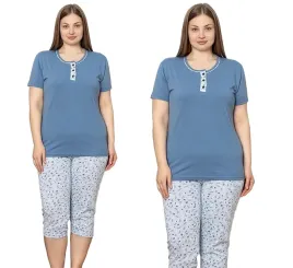 pizama-damska-bawelniana-3-4-spodnie-krotkim-rekawem-la-penna-plus-size-3xl