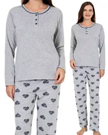 pizama-damska-bawelniana-dlugie-spodnie-roz-2xl