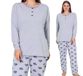 duze-rozmiary-pizama-damska-bawelniana-dlugie-spodnie-roz-2xl