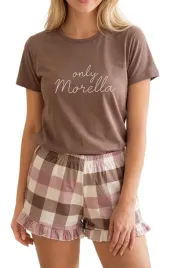 pizama-damska-bawelniana-szorty-krotkim-rekawem-morella-rozmiar-s