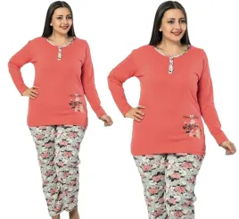 pizama-damska-bawelniana-dlugi-rekaw-z-dlugimi-spodniami-plus-size-4xl