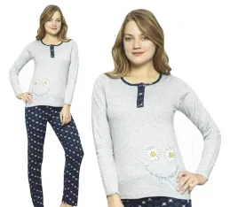 pizama-damska-100percent-bawelna-roz-2xl