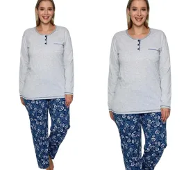 pizama-damska-bawelniana-dlugi-rekaw-z-dlugimi-spodniami-plus-size-2xl