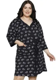 szlafrok-damski-la-penna-3-4-rekaw-przed-kolano-bawelniany-wiazany-xl