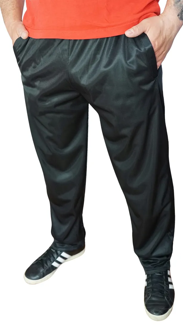 spodnie-dresowe-sliskie-czarne-5xl-stan-nowy